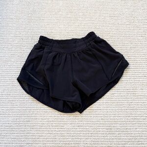Lululemon size 2  Black Athletic Shorts - Lined